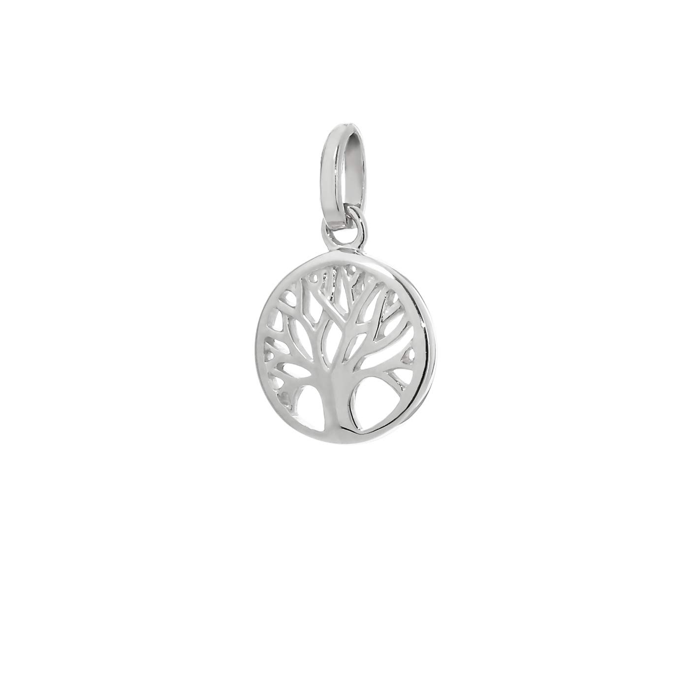 NKlaus tree of life Ø 10mm chain pendant 925 sterling silver silver tree of life 9104