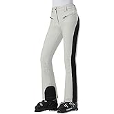 GSOU SNOW Womens Ski Pants Slim Snow Flared Snowboarding Insulated Waterproof Windproof Winter Outdoor Hiking Warm