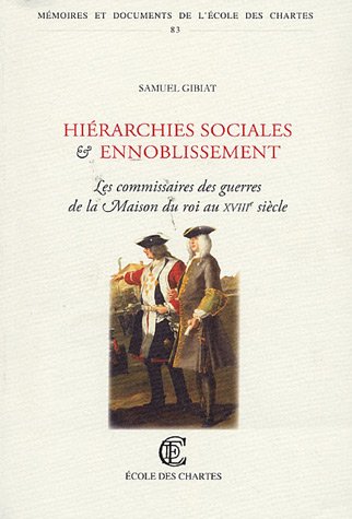 Hiérarchies sociales et ennoblissement