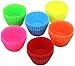 24-PACK DecoBros Silicone Baking Muffin Cup Cupcake Liners Molds Set