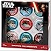 Disney Star Wars Assorted Christmas Ornament by Hallmark Set 9 Pack (Tie-Fighter, Millennium Falcon, X-Wing, AT-AT)