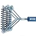 Grill Brush Bristle Free for Barbecue - BBQ Cleaning Brushes to Prevent Flare Ups for That Perfect Checkerboard Steak - Easily Cleans Metal Grills and Porcelain Grates Without Damage