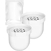 KEEPOW Filtered Replacement Filter Compatible with Clearly Filtered Water Filter Pitcher with Primer Bag, Last Up to 4 Months or 100 Gallons, 2 Pack
