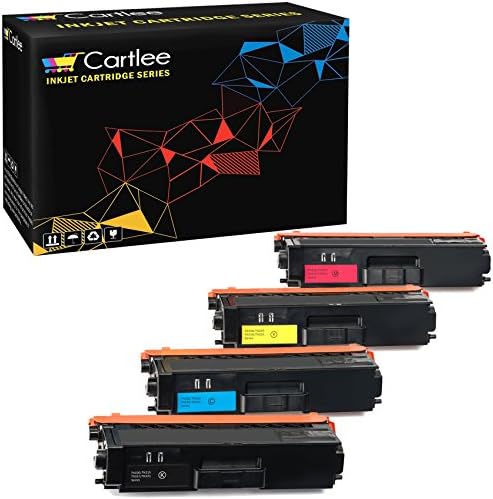 Cartlee 4 Compatible High Yield Toner Cartridges Replacement for Brother TN336 TN315 TN310 TN331 HL-4150CDN HL-4570CDWT HL-L8250CDN HL-L8350CDW HL-L8350CDWT MFC-L8850CDW MFC-L8600CDW MFC-L8650CDW