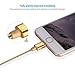 Lightning Cable, Poweradd iPhone Charger MFi Certified 8-Pin Charging Cable USB Charger Sync Cord (3.3FT), Compatible for iPhone X/8/8 Plus/7/7 Plus/6/6 Plus/5/5S/SE iPad and more(Gold)