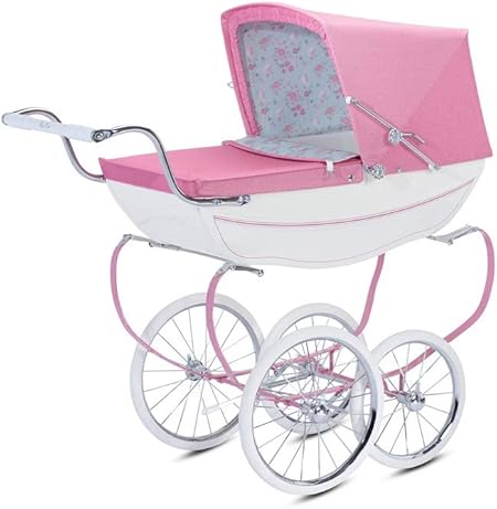 Silver Cross Dolls Pram, Blossom Pink 