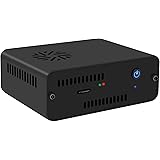 Geekworm NASPi V2.0 2.5 inch SATA HDD/SSD NAS Storage Kit with Safe Shutdown & Auto Power On Function for Raspberry Pi 4 Mode