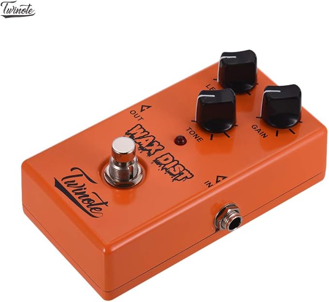 GoolRC Classical Distortion Guitar Effect Pedal British Style Full