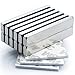 Strong Neodymium Bar Magnets with Double-Sided Adhesive - 60 x 10 x 5 mm, Pack of 12