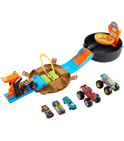 Amazon.com: Hot Wheels Toy Story 3 Claw Rescue Track Set : Toys