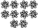BAFX Products - Hiking Pole Replacement Snow Disk for BAFX Products Hiking Poles (10 Pack)
