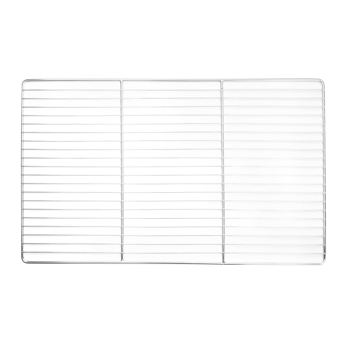 Vogue Cooling Rack 33 x 53 cm, Stainless Steel, Size: 330(W) x 530(L)mm / GN 1/1, Dishwasher Safe, M929