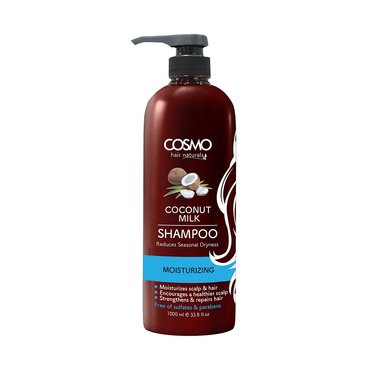 Hair Naturals Coconut Milk Shampoo (1000ml) โ image 1
