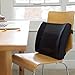 Sillis Memory Foam Back Support Pillows: Office Desk Chair or Car Seat Lumbar Pillow - Rest Cushion to Relieve Lower Back & Muscle Pain with Adjustable Straps - Includes Hot & Cold Gel Pack