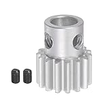 HARFINGTON Step Spur Gear 8mm Bore Gear 15T Mod 1