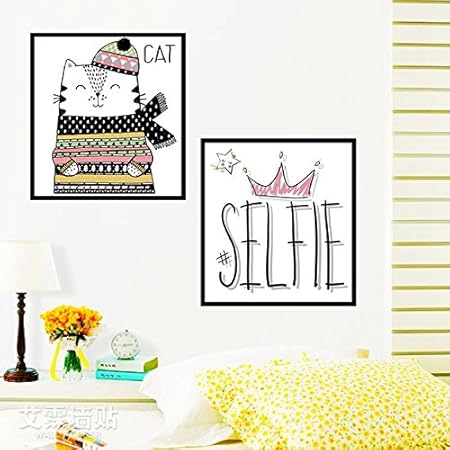 Gratuit Images Hongrun Support Mural Simple Couronne Cat Mur De La Chambre Dans dernière par