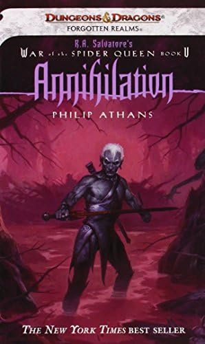 Annihilation: War of the Spider Queen, Book V (R.A Salvatore Presents the War of the Spider Queen) Mass Market Paperback – August 2, 2005