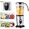 Blender-Food-Processor-Uten-Small-Mini-Portable-Smoothie-Maker-and-Mixer-Family-Personal-Blender-for-Milkshake-Fruit-Vegetables-Drinks-Ice-5-Piece-Set Blender Food Processor, Uten Small Mini Portable Smoothie Maker and Mixer Family Personal Blender for Milkshake, Fruit…