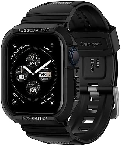 Spigen Rugged Armor PRO designed for Apple Watch Band with Case