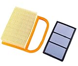 Podoy TS420 Air Filter for Stihl Parts TS410 with Pre Filter TS480 TS500i Concrete Cutoff Chop Saw Replace 4238 141 0300 Stens 605-555 Rotary 12716