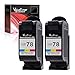 Valuetoner Remanufactured Ink Cartridge Replacement For Hewlett Packard HP 78 C6578DN (2 Tri-Color) 2 Pack