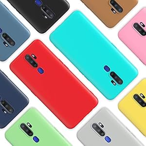 iVoler 10x Custodia Cover per Oppo A9 2020 / A5 2020, Ultra Sottile Morbido TPU Silicone Antiurto Protettiva Case (Nero… - immagine 7