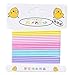 37YIMU 20 Pcs Elastic Rubber Hair Ties Hair Bands Ponytail Hair Accessories Dark Color