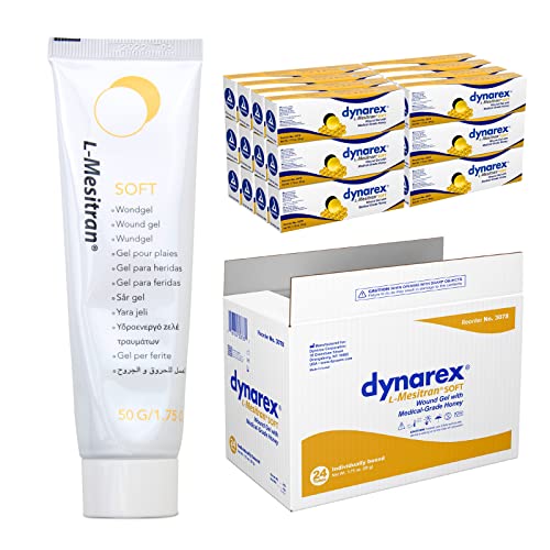 Dynarex Honey L-mesitran Soft Wound Healing Gel with Medical Grade Honey 3078,…