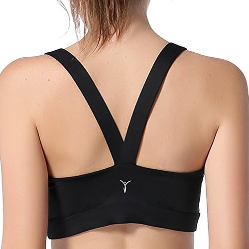 AIYIHAN Women's Crossback Yoga Sports Bra Crop Tops Comfort Bralette