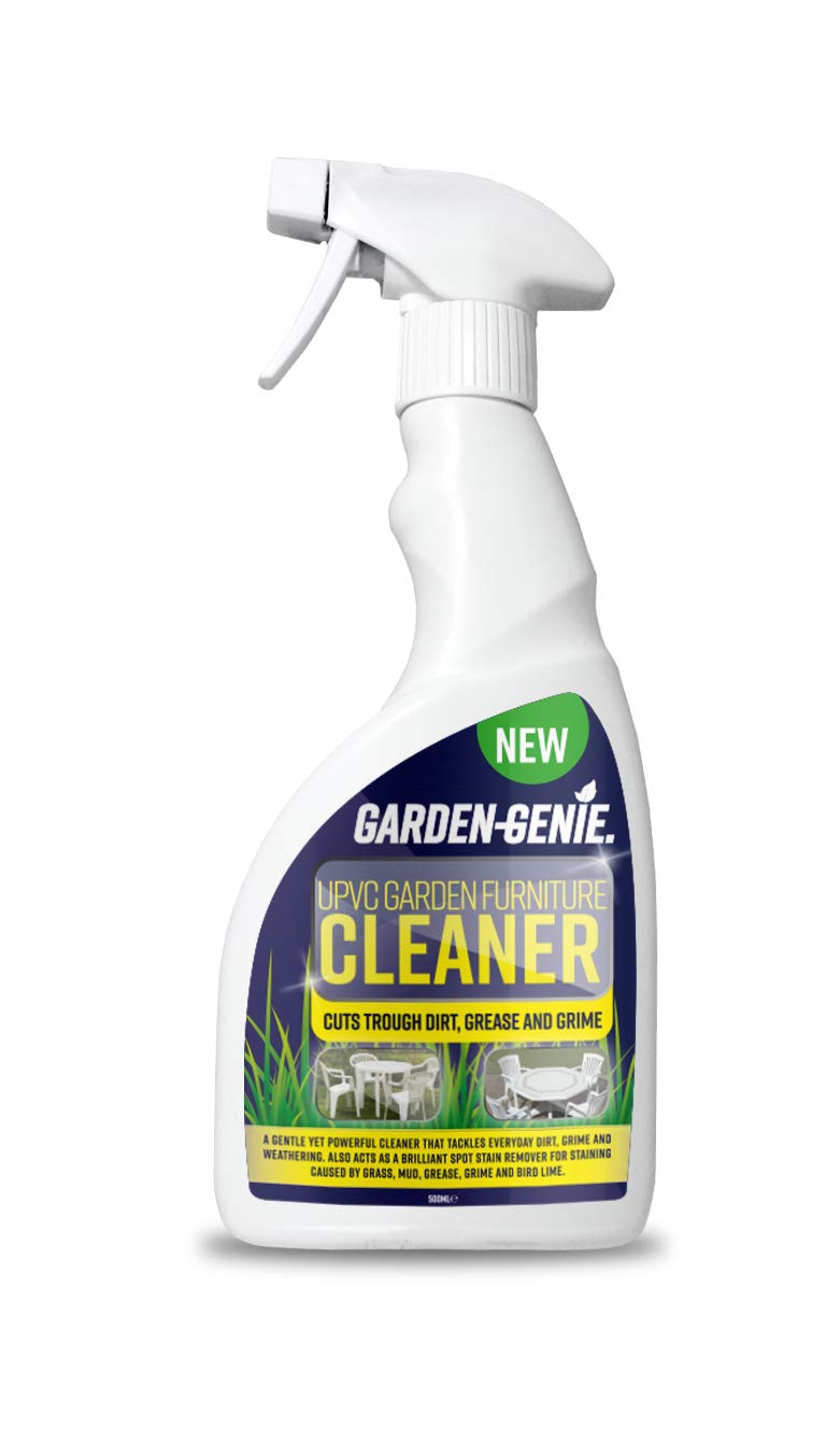 Garden Genie - UPVC Furniture Cleaner | Hard Plastic Reviver, Ideal for Doors, Gutters & Window Frames - 500ml