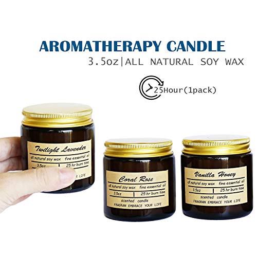 YIHAN Aromatherapy Scented Candle - Relax Candle (Scented Candle, 3.5oz)