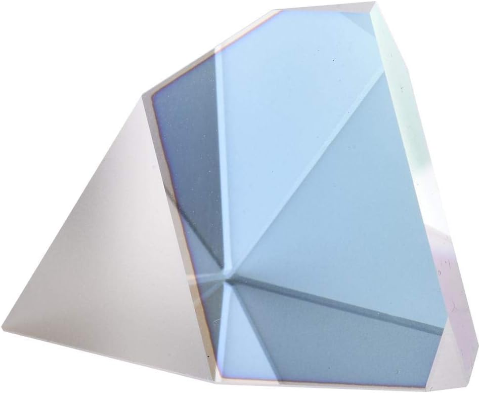 Prism, 1Pcs Irregular Roof Prism K9 Optical Plastic Prism for Spectral
