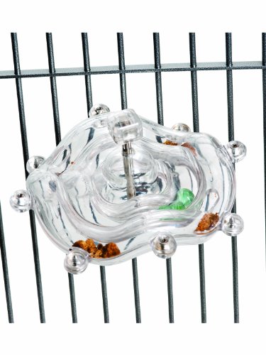 Creative Foraging Systems Tilt a Wheel Cage Mount Treat Dispensing Bird Toy