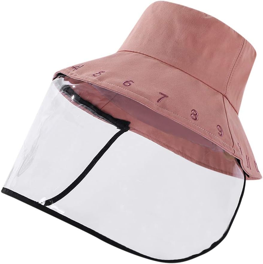 MORCHAN Multifunction Protective Hats, Anti-Spitting Face Mask Cover, Removable Baseball Cap&Mask, Viruses Isolation Cap, Adjustable Size Waterproof&Dust-proof Outdoor Sun Shade Fisherman Cap