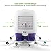 amzdeal Dehumidifier for 323 Sq Ft Home Basement Bedroom Small Dehumidifier with 50 oz Water Tank Auto Off to Remove Damp and Mold
