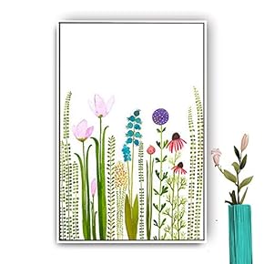 Framed Canvas Wall Art for Living Room,...
