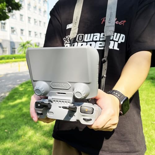 FPVtosky Lito X1/Mini 5/4 Pro RC 2 Sun Visor I Joystick Protection I Screen Protector RC-2 Remote Control Sun Shade for DJI Mini5/ 4 Pro/Air 3/Flip/Avata 360, for DJI Mini 5/4 Accessories (3 in 1 Kit)