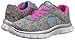 Skechers Kids Skech Appeal-It's Electric Training Shoe (Little Kid/Big Kid), Gray/Multi, 10.5 M US Little Kid