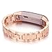 bayite Metal Bands for Fitbit Alta, Rose Gold 5.5