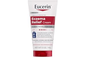 Eucerin Eczema Relief Cream - Full Body Daily Lotion for Eczema-Prone Skin - 5 oz. Tube