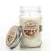 Hosley's Set of 3, 11 oz. Coconut Macaroon Scented Mason Jar Candles