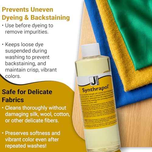 Jacquard Synthrapol 8 fl oz Laundry Detergent pH Neutral bundled scoops photo 11
