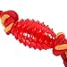 Lifewit Dog Toys, Cotton Dental Teaser Rope Chew Teeth Cleanning Toy for dogs chewers Red