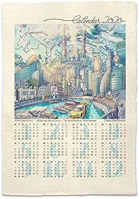 Poster Calendar 2020 United Arab Emirates Wall Calendar Wall