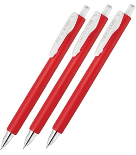 Amazon.com: ZEBRA JJH72-3C-AZ Gel Ballpoint Pen Sarasa Nano 0.3mm