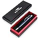 Ballpoint Pens, Kyinflose Slim Black Ink Matte Metal Retractable Gift Pen (1.0mm) with Box,Roller Ball Fancy Nice Medium Point Pens with 1 extra refill (1.0mm) for Men Women Office Business, Navy Blue