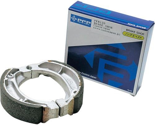 Amazon Pfp ピーエフピー バイク ブレーキシュー Pfb126 ブレーキシュー Pfb126 スーパーカブ50 02 19 F R スー ブレーキシュー 車 バイク