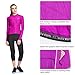 Baleaf Women's Space Dye Long Sleeve Cycling Jersey UPF 30+ Purple Size L