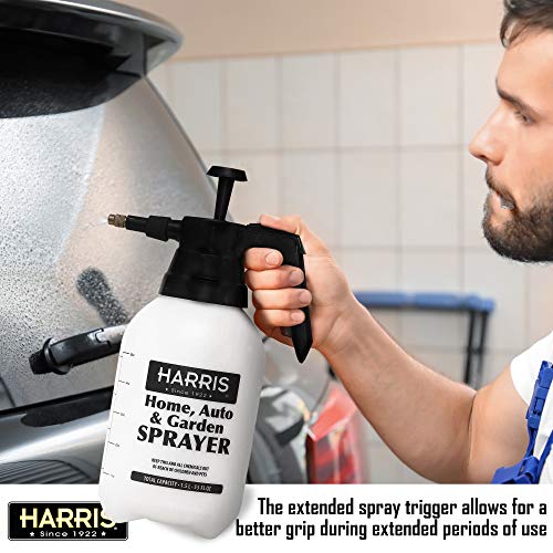 HARRIS Continuous Hand Pump Pressure Sprayer for Home, Lawn, Garden