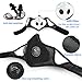 Dust Breathing Mask Activated Carbon Dustproof Mask with Extra Carbon N99 Filters for Pollen Allergy Woodworking Mowing Running Cycling Outdoor Activities